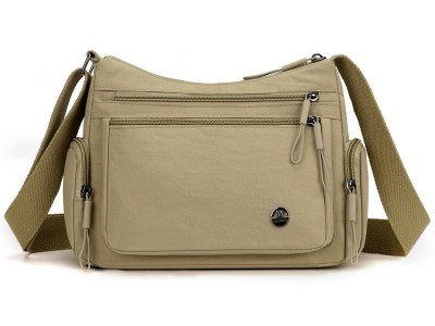 Female waterproof nylon square bag