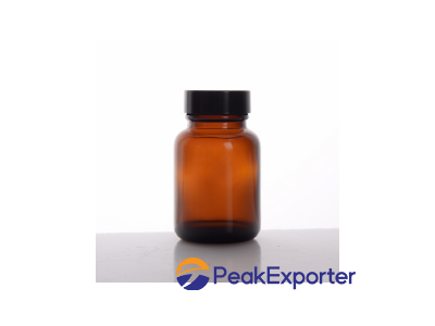 Amber Glass Jars