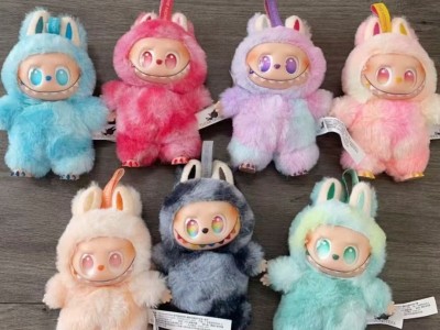 Wholesale Popmart Labubu dolls the mosters exciting Macaron Blind box Cute Doll