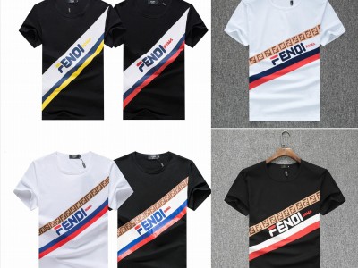 FF Tshirt       Roma Men Round Neck Summer Short Sleeve Clothes