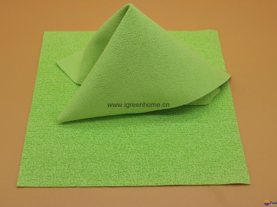 coated microfiber cloth