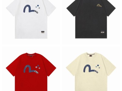 Evisu S-2XL t shirt men t shirts lady shirt slim shirts men t shirts Evisu tops