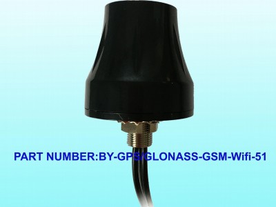 Gps Gnss Gsm Wifi Antenna With 3 Cables FAKRA