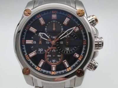 Stainless Steel Watch with Calendar SMT-1026