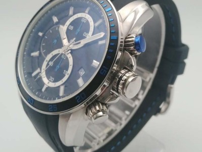 Stainless Steel Watch with Calendar SMT-1025