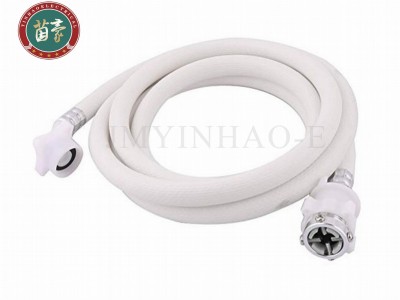 PVC inlet pipe for washing machine