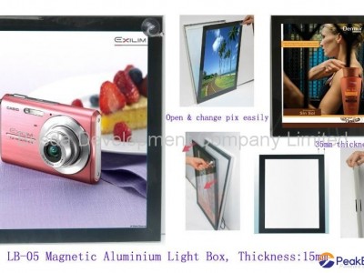 LED Magnetic aluminium light box LB-05