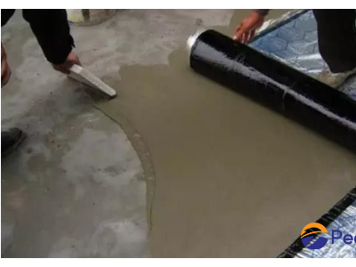 Wet-Bed Application Self-Adhesive Waterproof Membrane