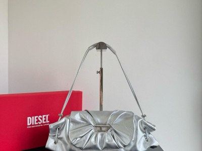 Bougie on a Budget Silver Diesel Bag Diesel Red Bag Crossbody Bag