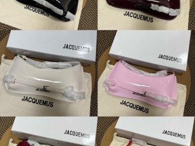 Bougie on a Budget Jacquemus Black bag Pink Bag Red Bag Crossbody Bag