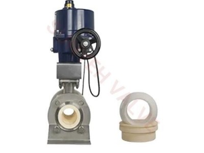 Ceramic Lined Ball Valve For On Off