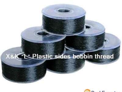 "L" Plastic sides bobbin thread