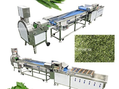 Pandan leaves Processing Line Pandan leaves Washing Machine
