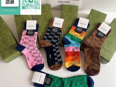 Wholesaler       Socks GG Socks Men Pink Socks women Cheap Socks Stocking silk s