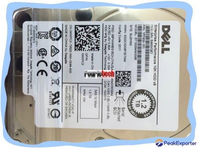 ST1200MM0088 1.2TB 2.5in 12Gbps 10K RPM Enterprise SAS HDD DP/N 0WXPCX