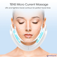Double Chin Remove Electric V Face Lifting Machine EMS V-Face Shaping Massager