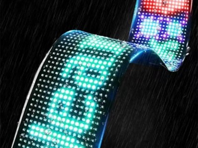 AI Flexible LED advertising screen