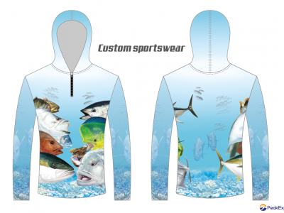 Fishing shirts UPF 50+ dye sublimation long sleeve fishermen hoodies jersey tops
