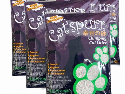 Japan Clumping Dust-free Bentonite stick cat litter 5L