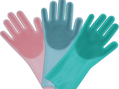 Cheap Custom Multi-function Silicone Dishwashing Gloves For Kitchen