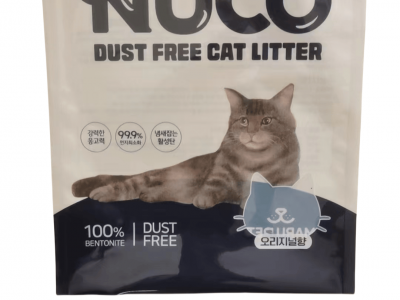 Korea Clumping Dust-free Bentonite stick cat litter 4L