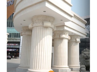 GRG Roman Column Gypsum Roman Column outdoor decoration column column GRC column
