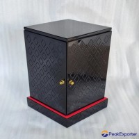 Popular Wooden Wine/Whiskey/Brandy Packaging Case Wooden Whiskey Set Box Storage