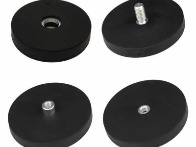 Rubber Coated Neodymium (NdFeB) Pot Magnets Boutique Magnet