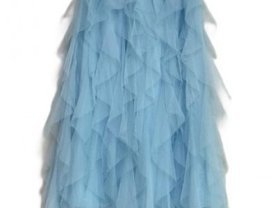 LADIES MESH FRILL  SKIRT