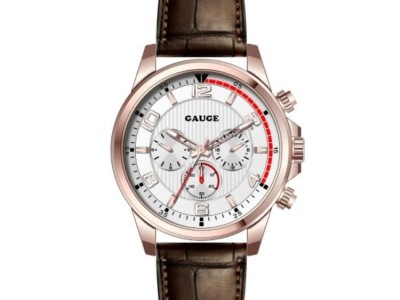 Alloy Chronograph Quartz Watch with 3 hands and 3 eyes