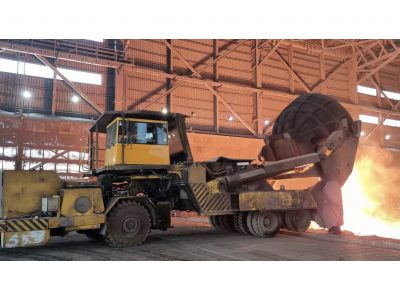 Slag Pot Carrier for Steel Mill Molten Slag Safe Transport Heavy Duty