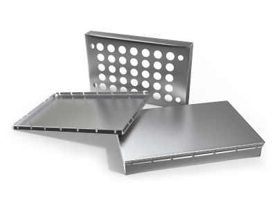 Powder-Coated Sheet Metal Enclosures for Industrial Use