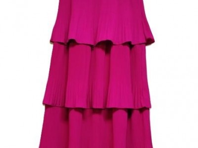 LADIES TIERED 3 PANEL LAYERED FLARE SKIRT