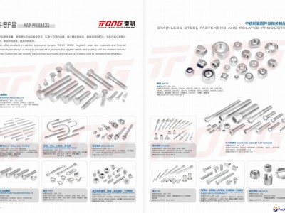 Stainless steel bolts Screw fasteners A2-70 A4-70 A4-80L