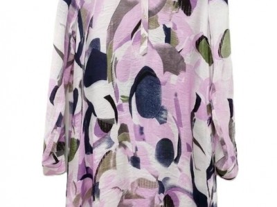 LADIES WATER COLOUR FLORAL WOVEN DRESS