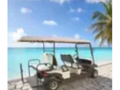 4+2 6 Seater Battery Electric Golf Cart - 204AKSZ