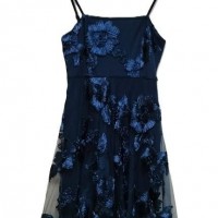 LADIES KNIT SOUTACHE DRESS