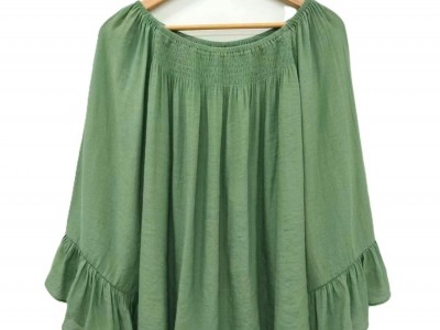 LADIES  WOVEN BLOUSE