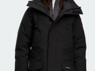 Men's Langford Parka Jacket Black Men winter snow down outerwear