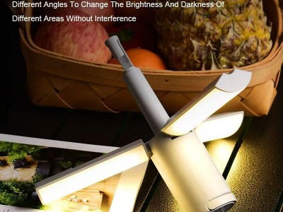 Outdoor multifunctional folding camping light