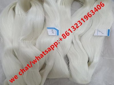 Hand Tuft Carpet Tapestry 100% Mulberry Silk Worsted Spun Yarn