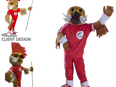 custom sports mascots toys mini stuffed animal mascot dolls keychain