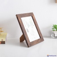 Factory Wholesale Wooden Picture Frame Carbonized Paulownia Wood Photo Frame