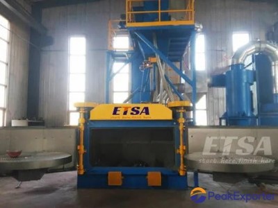 Double Swing Table Blasting Machines
