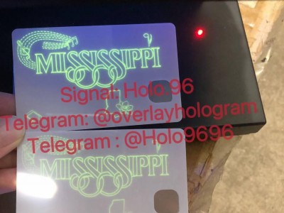 New MS uv window card blank ID uv card