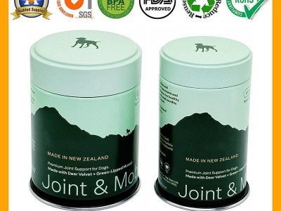 Custom Cat Dog Pet Food Airtight Tin Can with Seal Easy Peel Lid