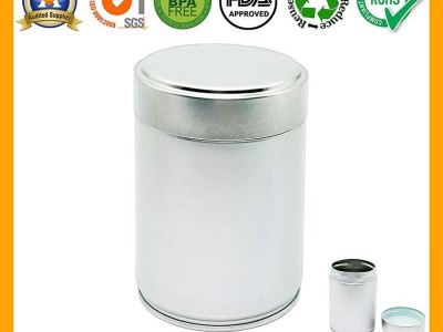 Chinese Factory Screw Airtight Green Tea Can Matcha Powder Tin Container