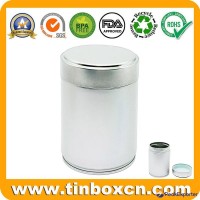 Chinese Factory Screw Airtight Green Tea Can Matcha Powder Tin Container