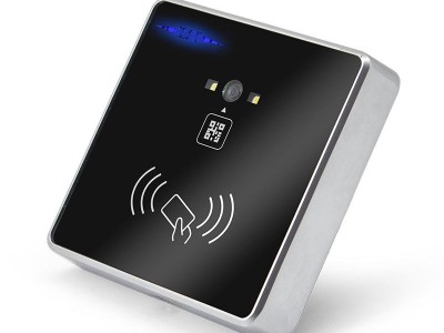 Wiegand 26 WG 34 RS232 RS485 TTL qr code access control reader