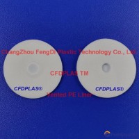Vented PE foam Liners for bottles and containers